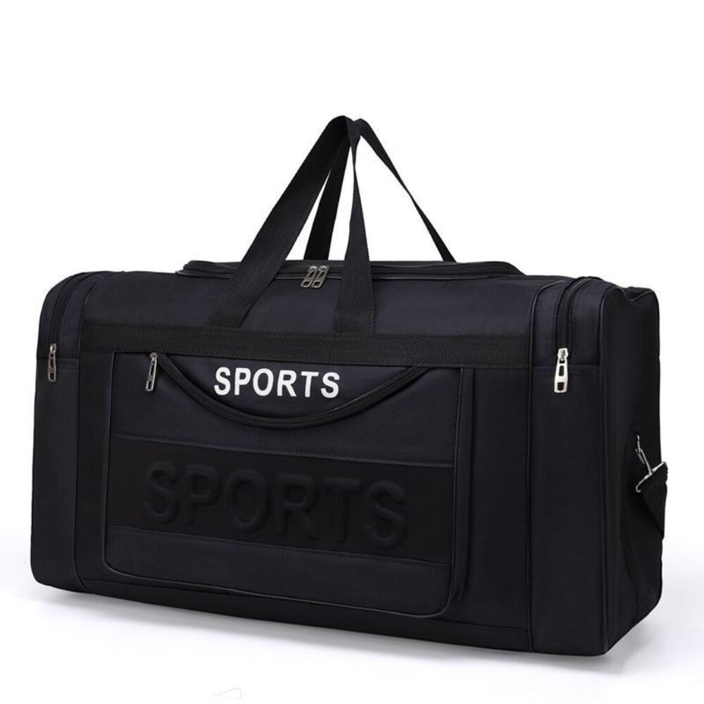 1 Hand luggage bag, large capacity travel bag, single shoulder crossbody bag